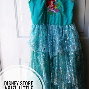 Disney store Little Mermaid night gown dress up